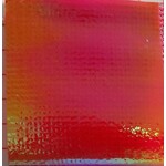 Tricot Lame 42 - 45 Inches Iridescent Red