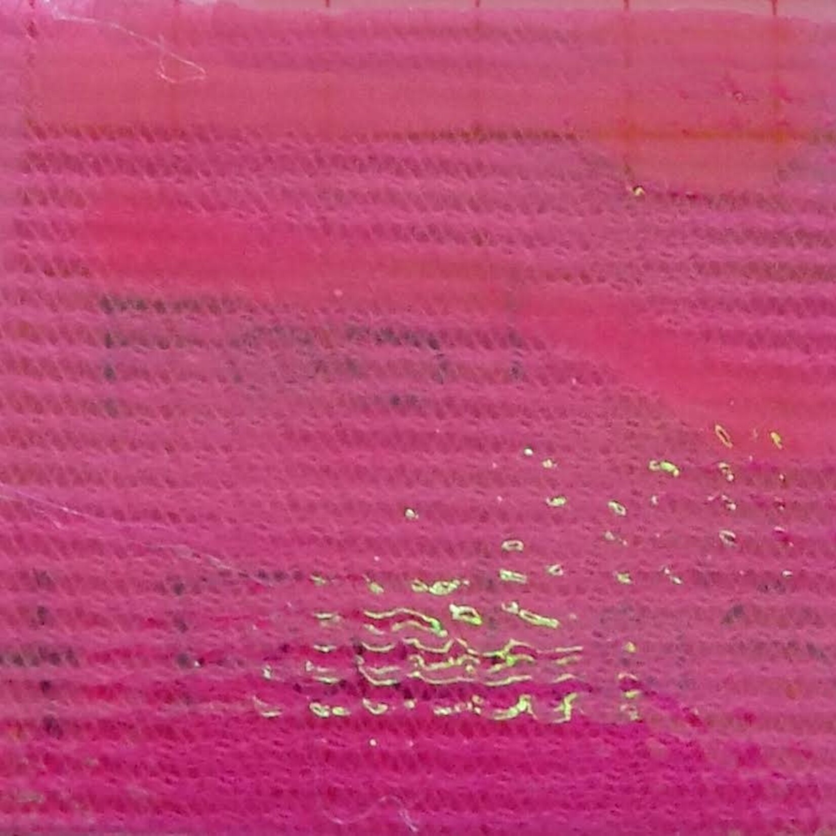 Tricot Lame 42 - 45 Inches Iridescent Pink