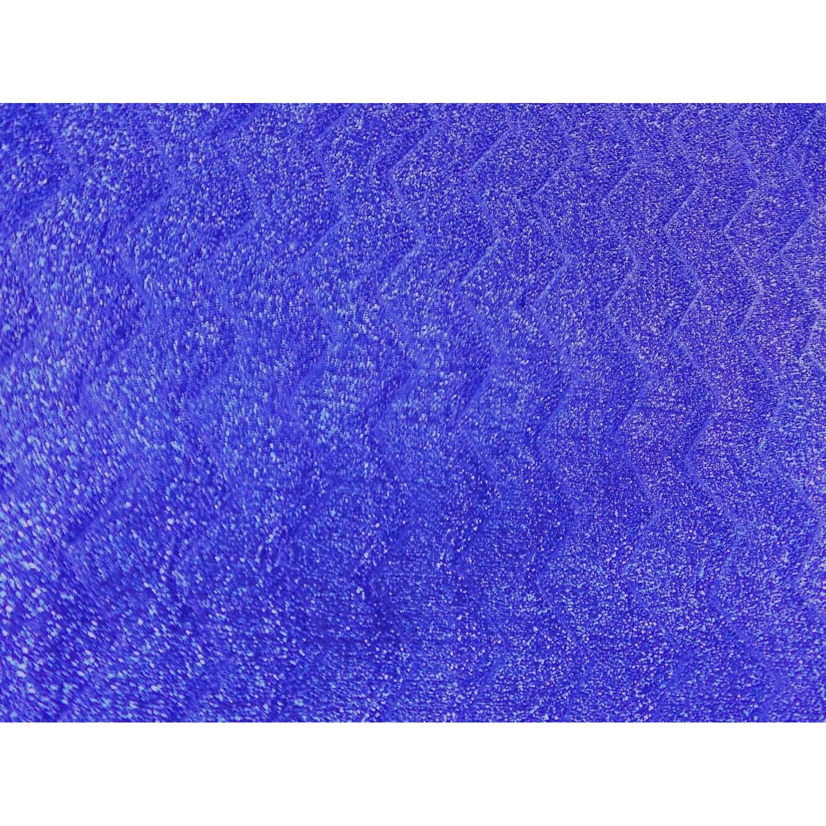 Zig Zag Lame 45 Inches - Royal Blue