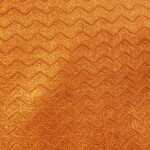 Zig Zag Lame 45 Inches - Orange