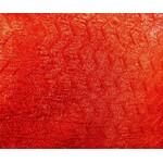 Zig Zag Lame 45 Inches - Red