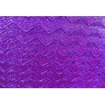 Zig Zag Lame 45 Inches - Purple