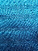 Metallic Accordion Lame - Turquoise