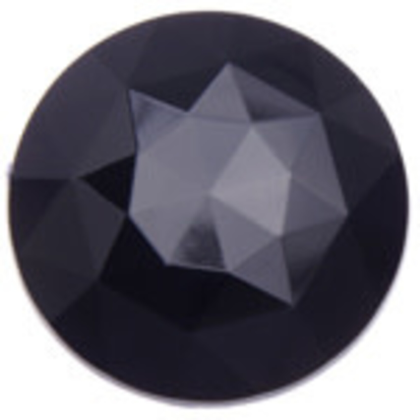 Acrylic Facetted Rhinestone Round (100 pcs)