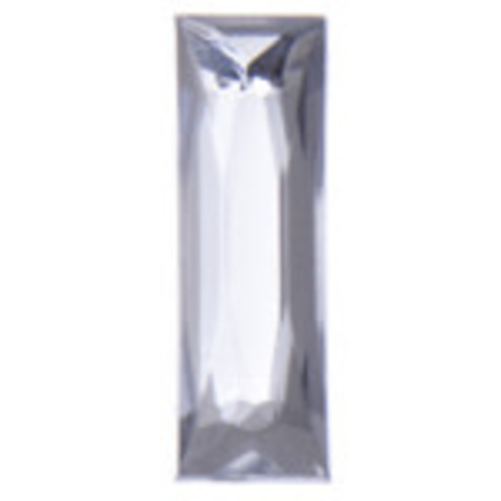 Acrylic Facetted Rhinestone Rectangle (100 Pcs)