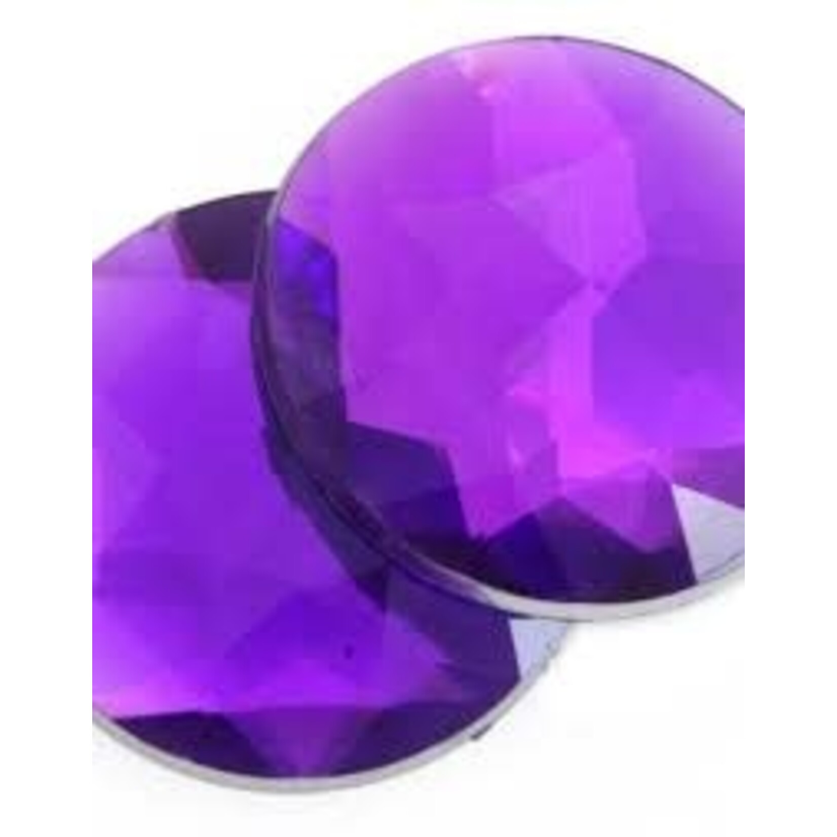 Acrylic Facetted Rhinestone Round (100 pcs)