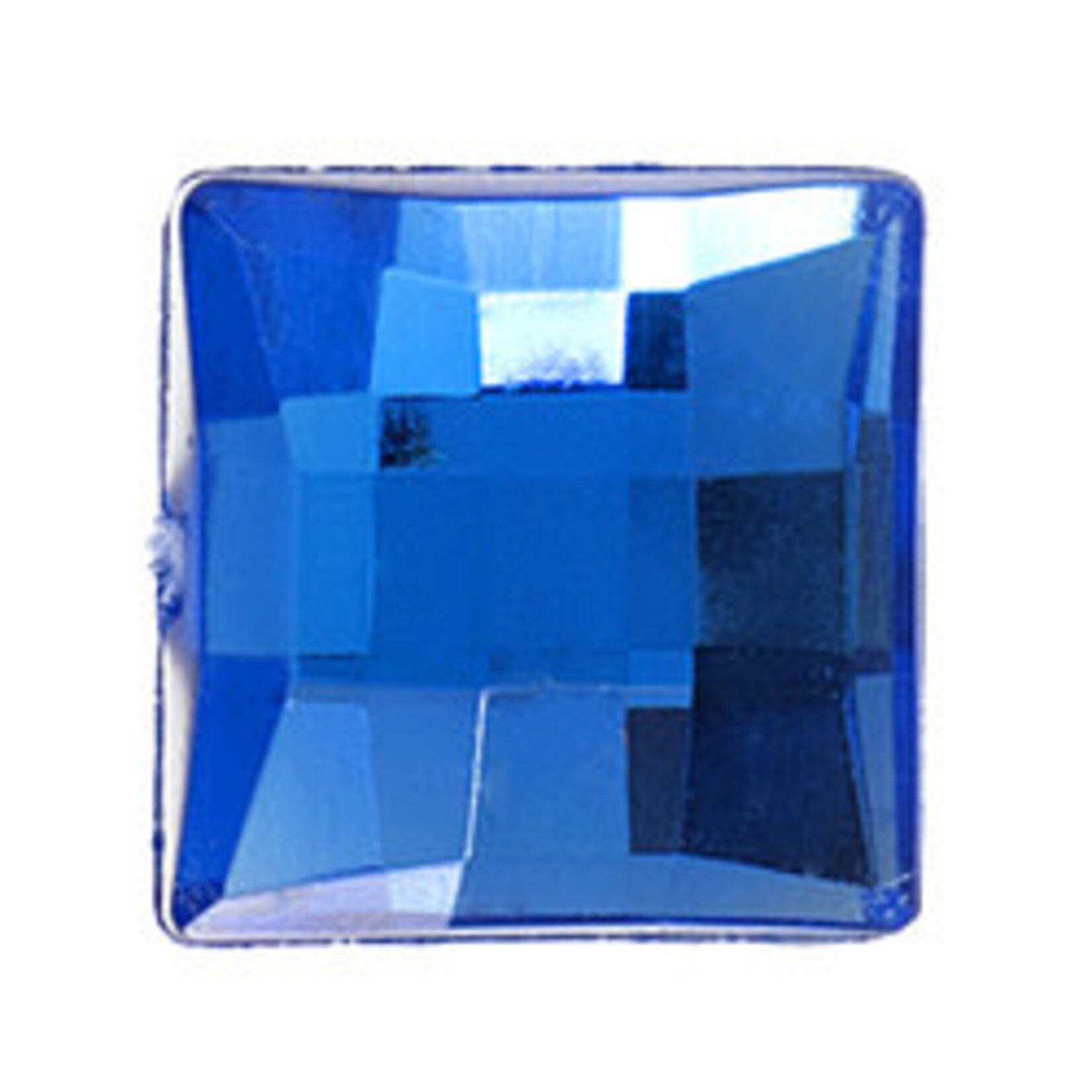 Acrylic Facetted Rhinestone Square 14mm (100 pcs)