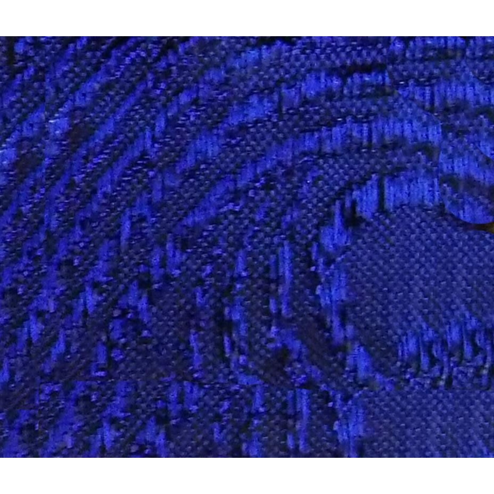 Swirl Lame 45 Inches - Royal Blue