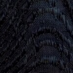 Swirl Lame 45 Inches - Black
