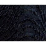 Swirl Lame 45 Inches - Black