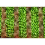 Metallic Stripe Lame - Lime Green and Gold (#8)