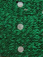 Metallic Lame with Dots 45 Inches -  Emerald  Green