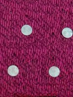Metallic Lame with Dots 45 Inches - Fuchsia
