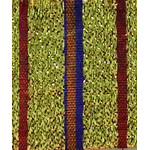 Metallic Stripe Lame - Red/Gold/Purple