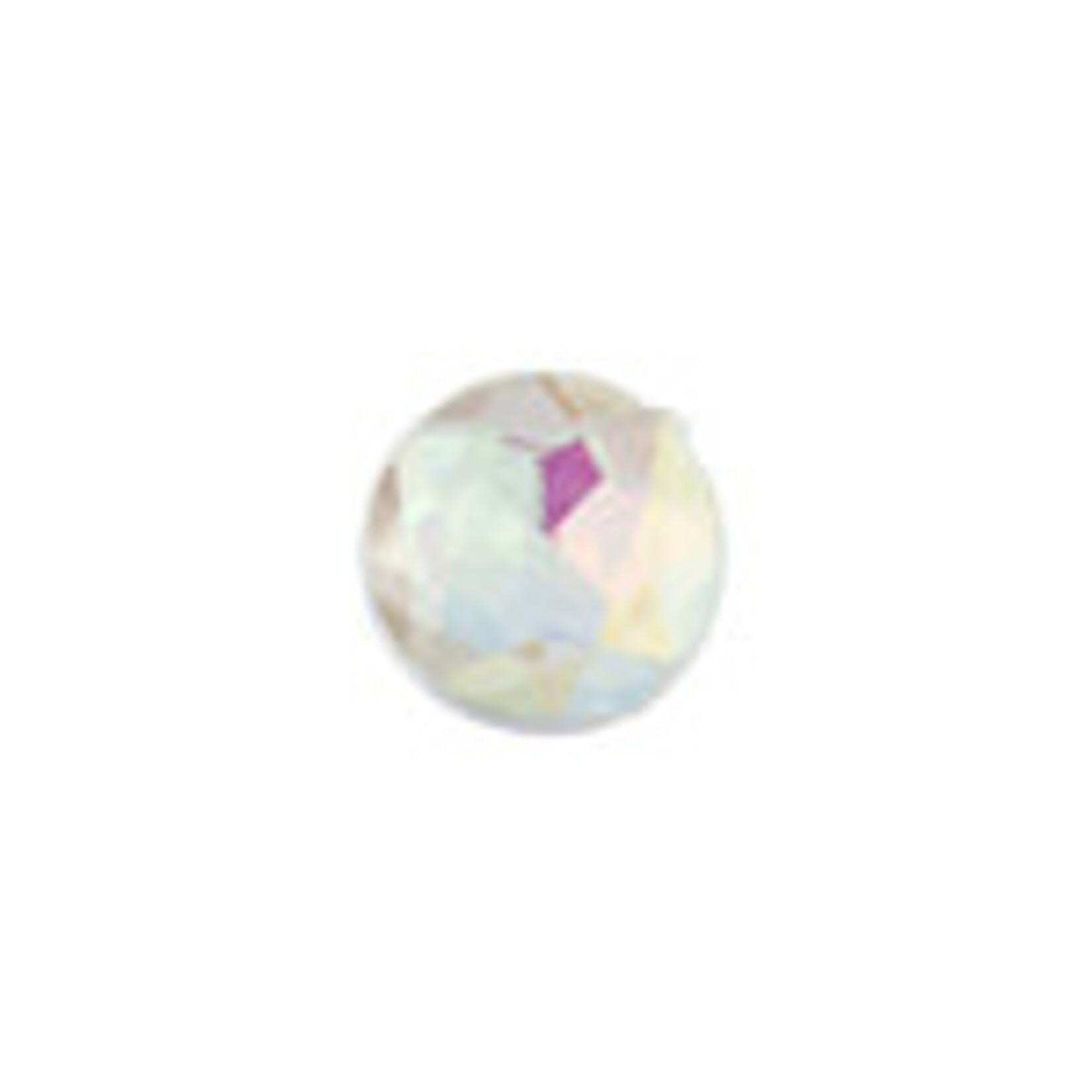 Acrylic Facetted Rhinestone Round (100 pcs)