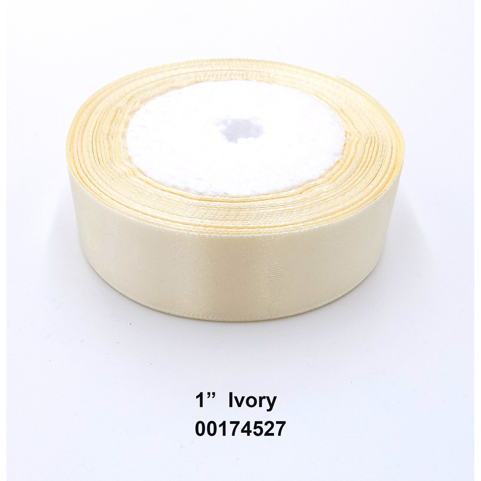 Satin Ribbon 1 Inch Roll 25yds