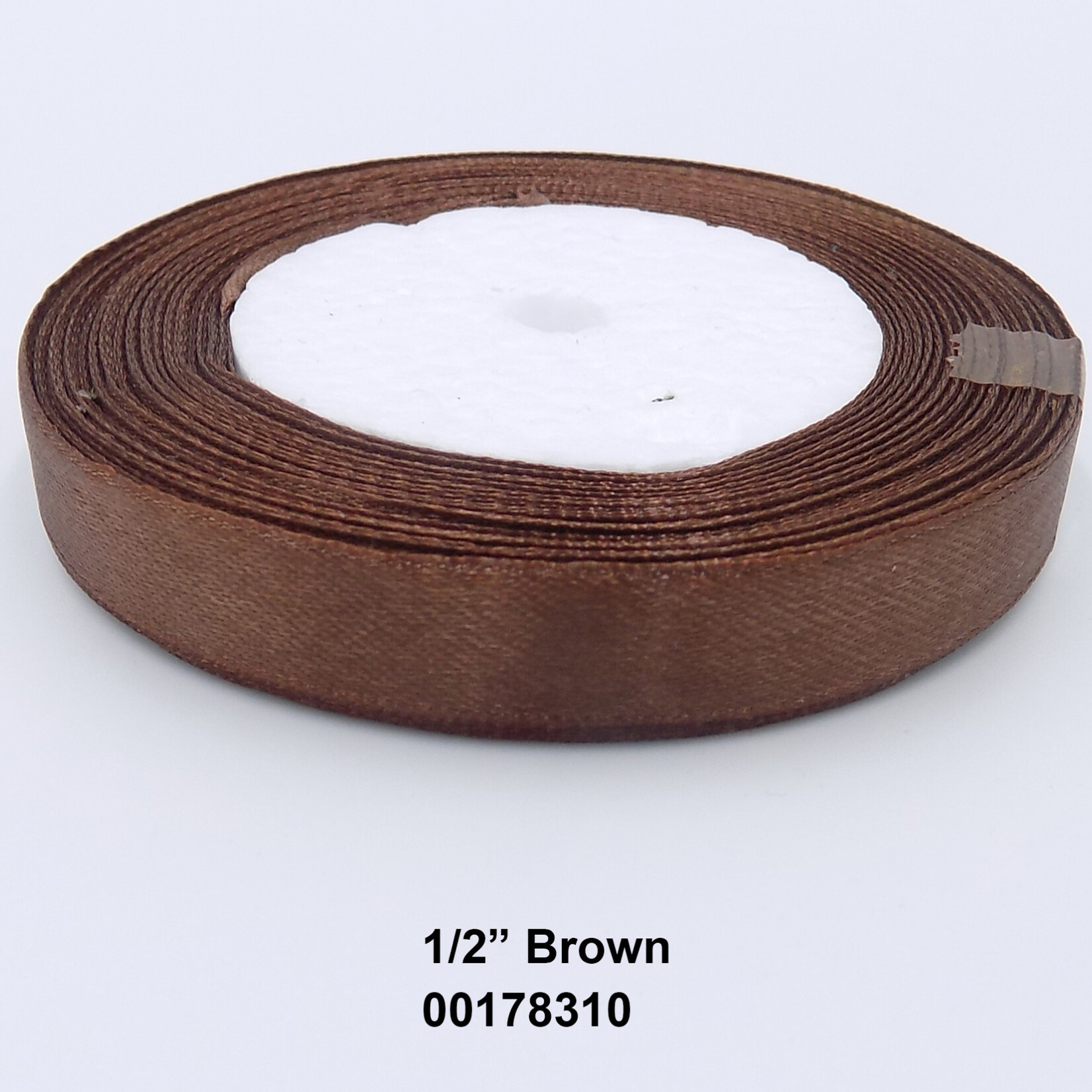 Satin Ribbon 1/2 Inch Roll 25yds