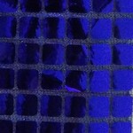 Square Sequins Lame 45 Inches - Royal Blue