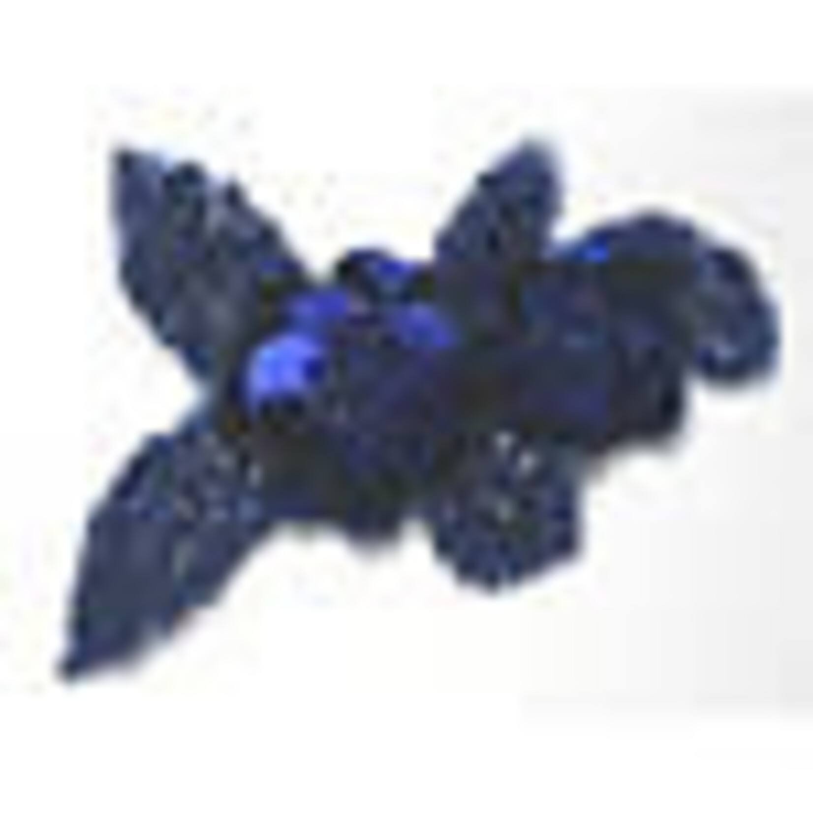 Flower (Rose) Braid (5 meters) Royal Blue