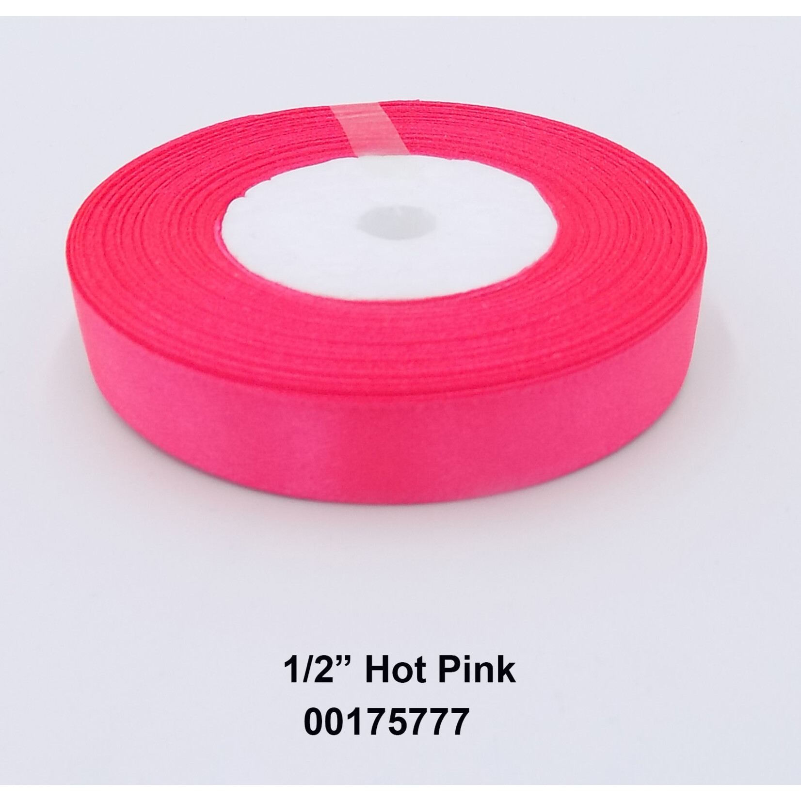 Satin Ribbon 1/2 Inch Roll 25yds