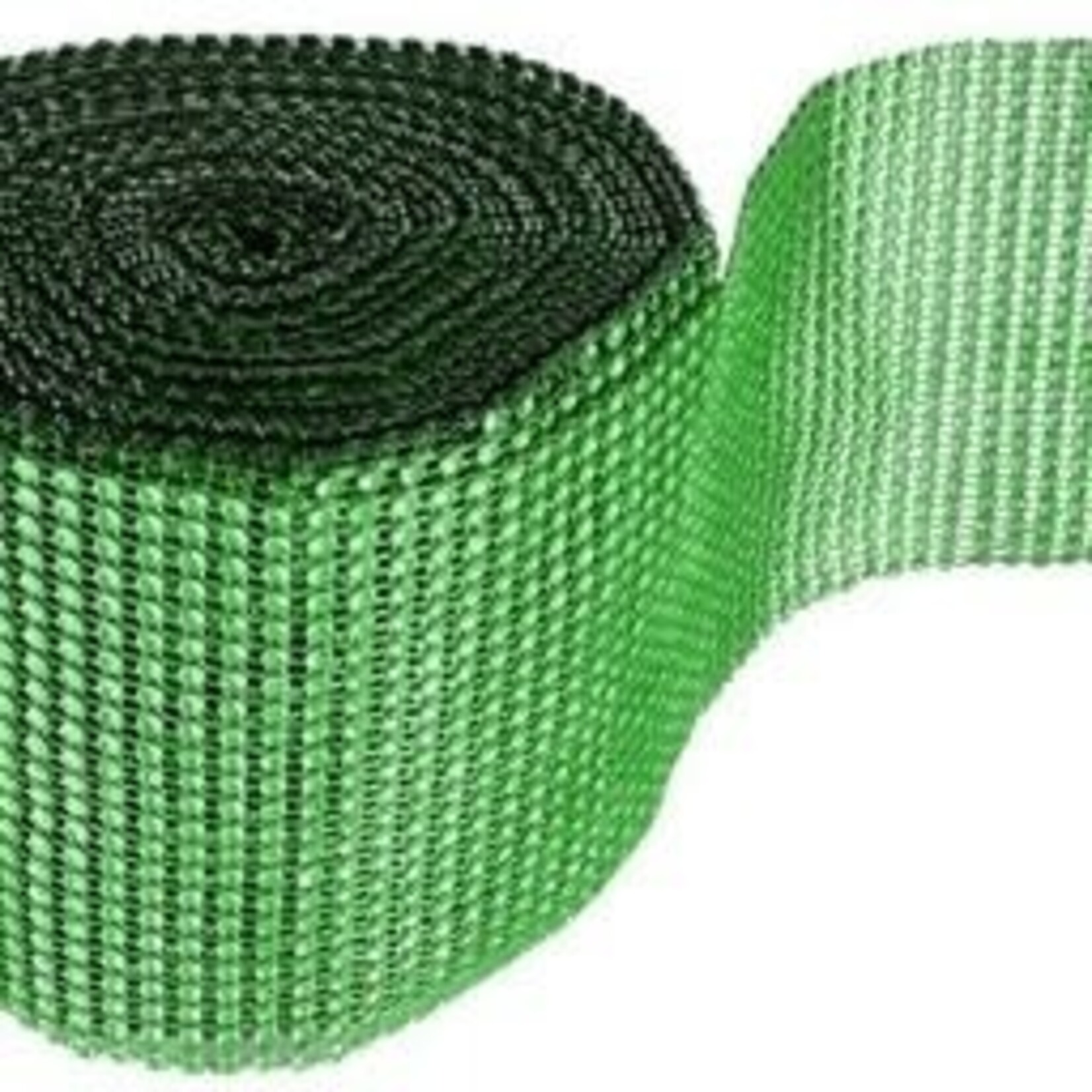 Plastic Diamante Mesh Trimming (10YD)