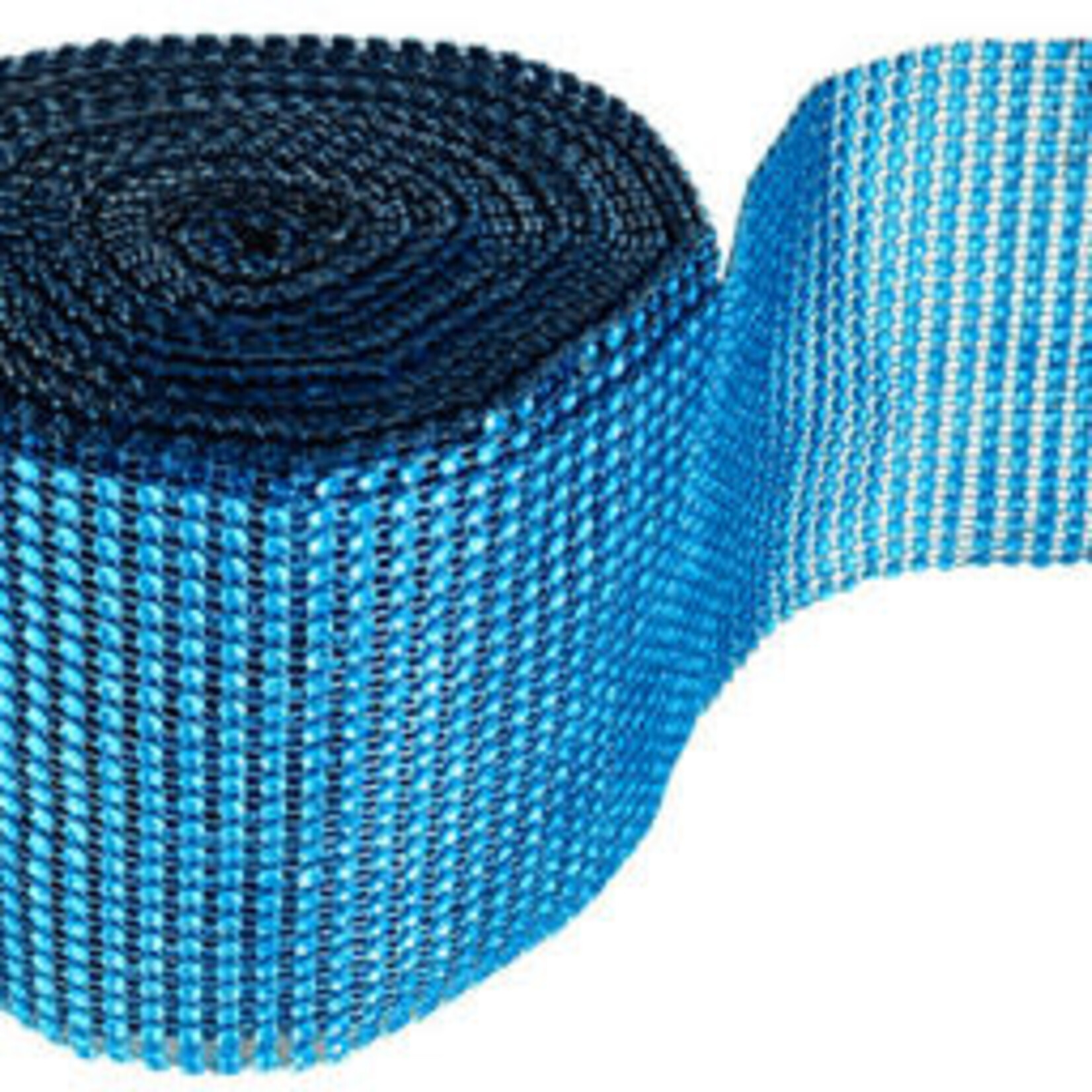 Plastic Diamante Mesh Trimming (10YD)