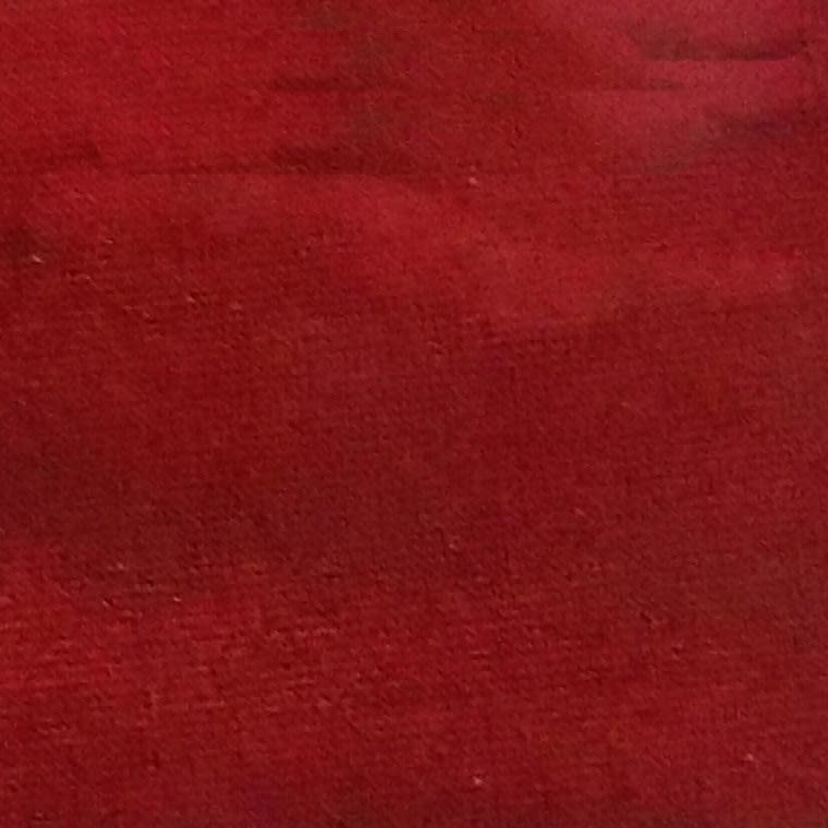Metallic Spandex - Brick Red