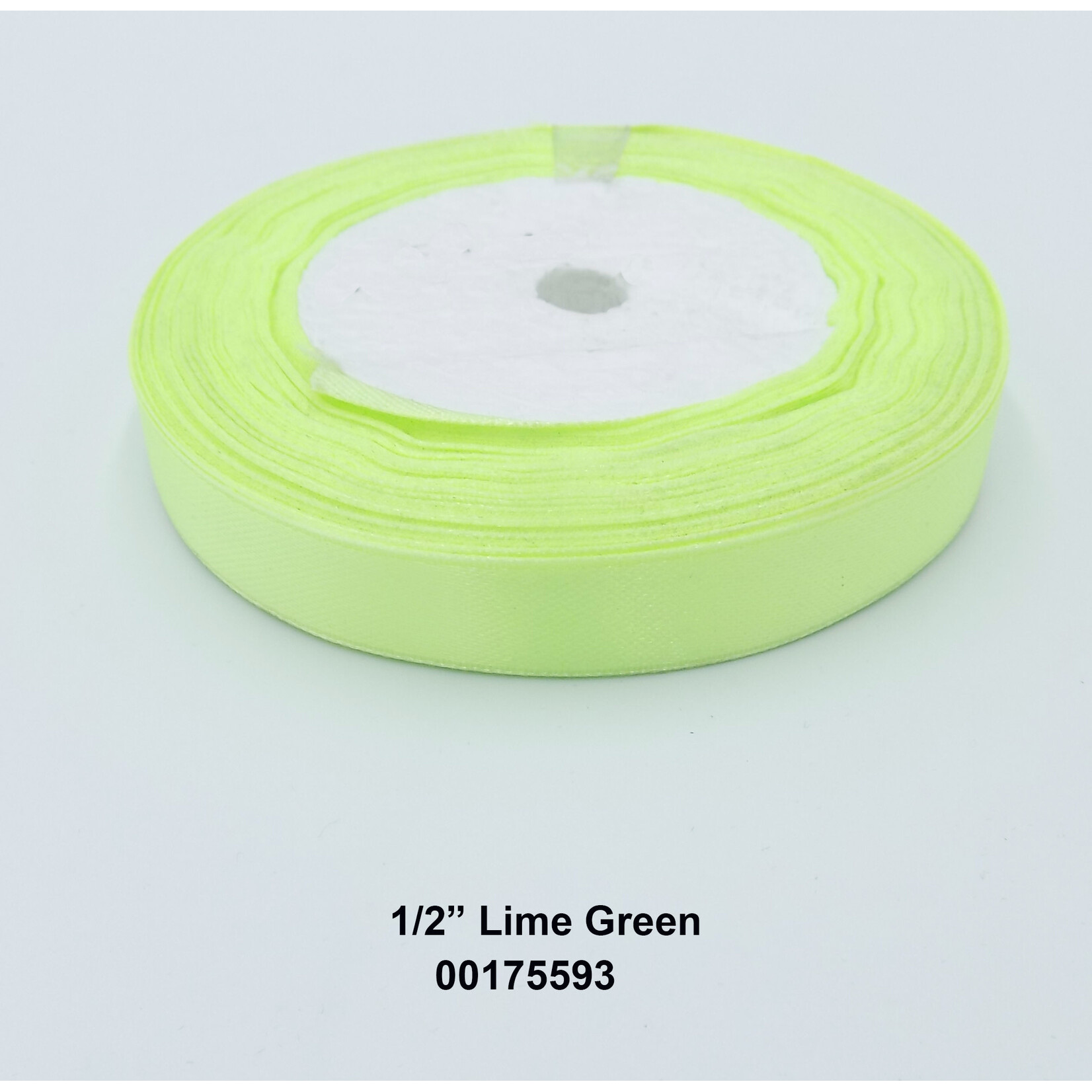 Satin Ribbon 1/2 Inch Roll 25yds