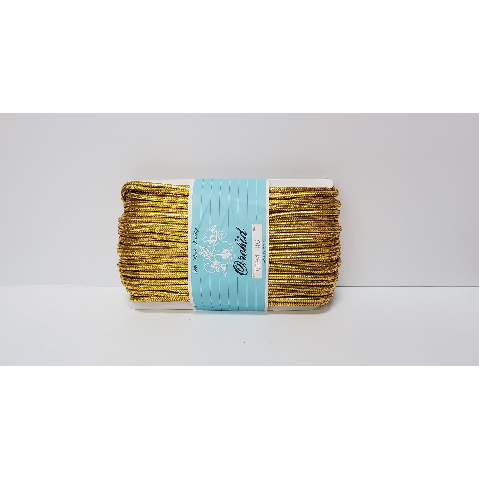 Metallic Cord Yarn Gold 36Yards