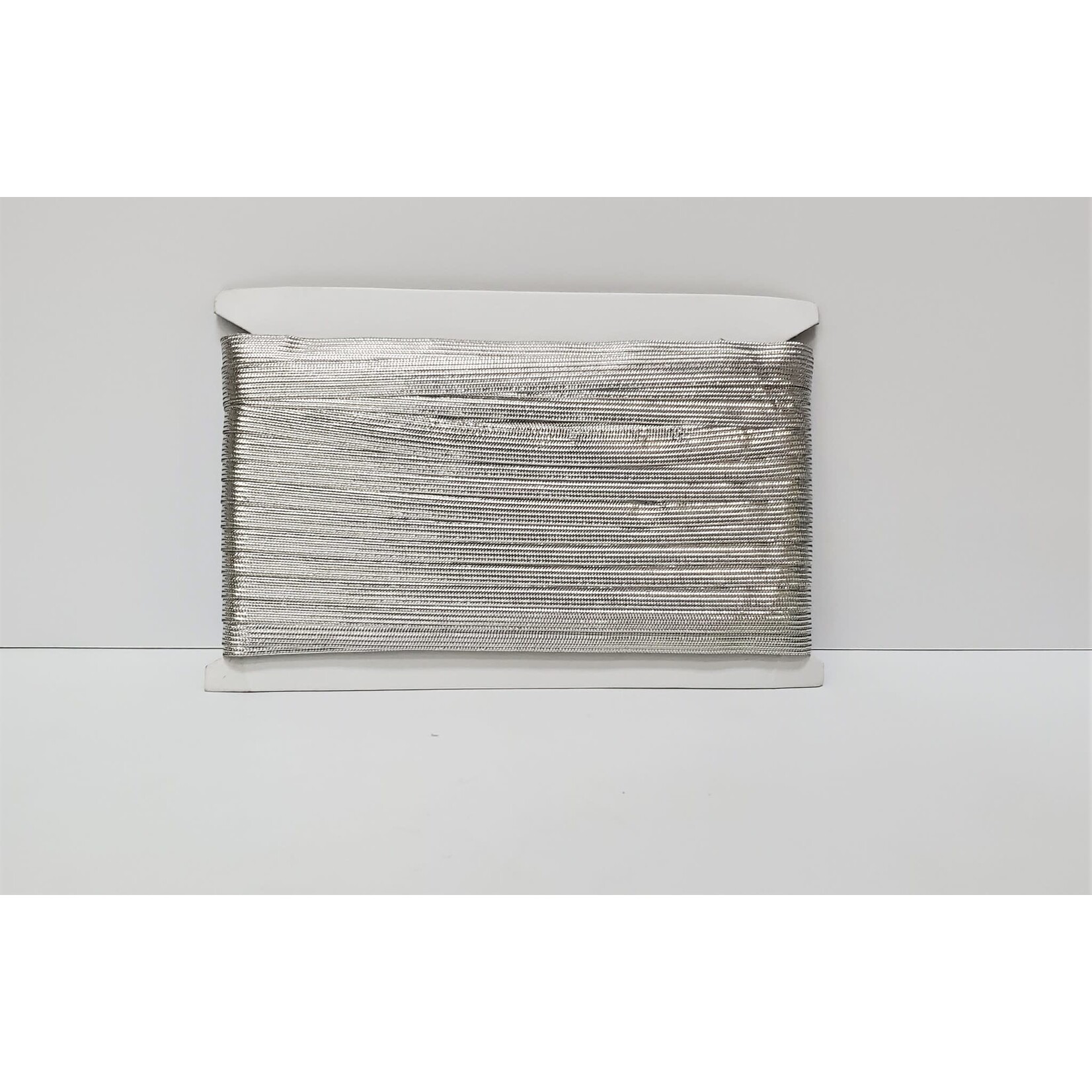 Metallic Cord Yarn Silver 36Yards