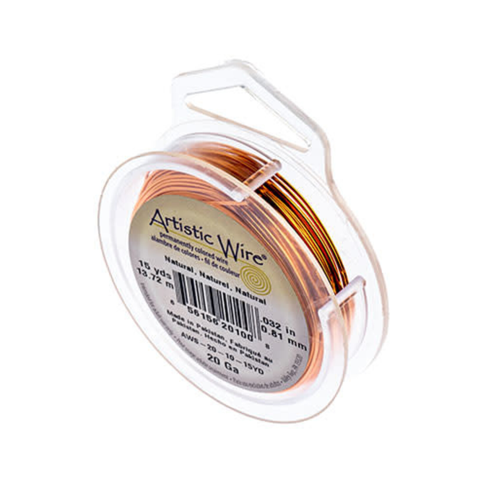 Art Wire 20G Lead/Nickel Natural Copper