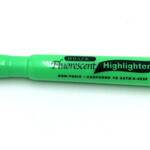 Desk Style Fluorescent Highlighter - Green