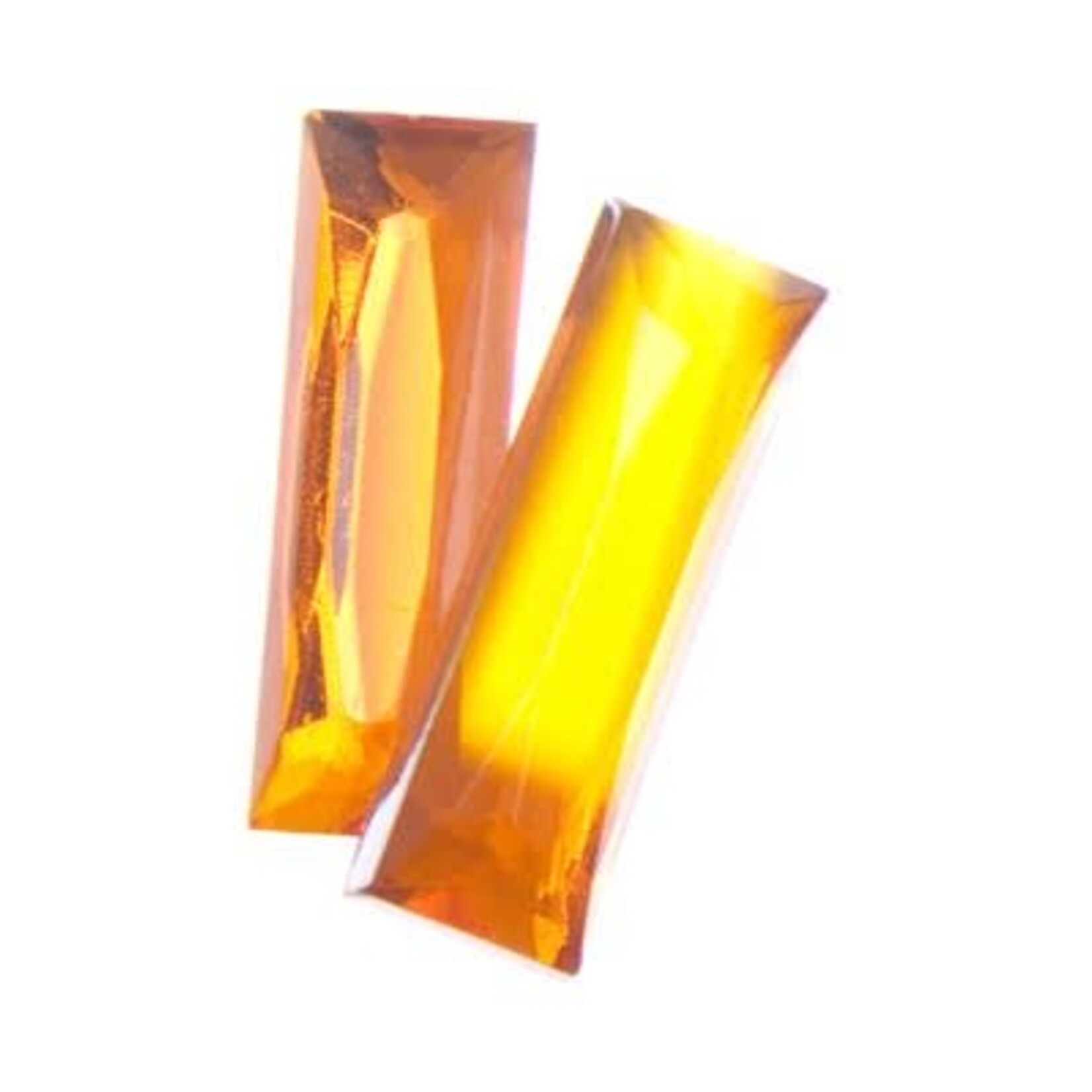 Acrylic Facetted Rhinestone Rectangle (100 Pcs)