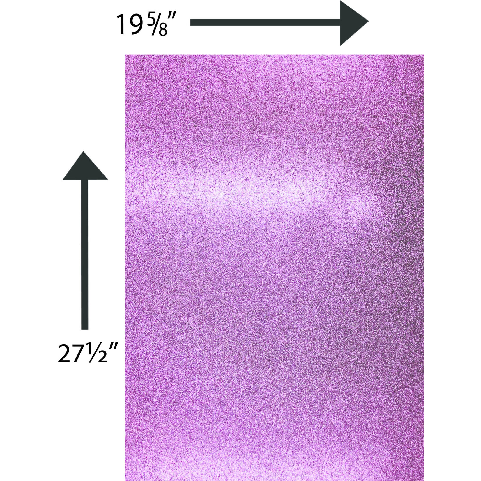 Glitter Card Stock 360 GSM 19 5/8 x 27 1/2 Inches Light Pink