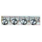 Plastic Trim Silver 10yards