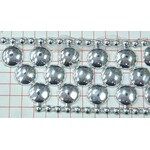 Plastic Trim Silver 10yards