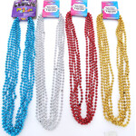 Bead Festive Metal 33 Inches (6ct)
