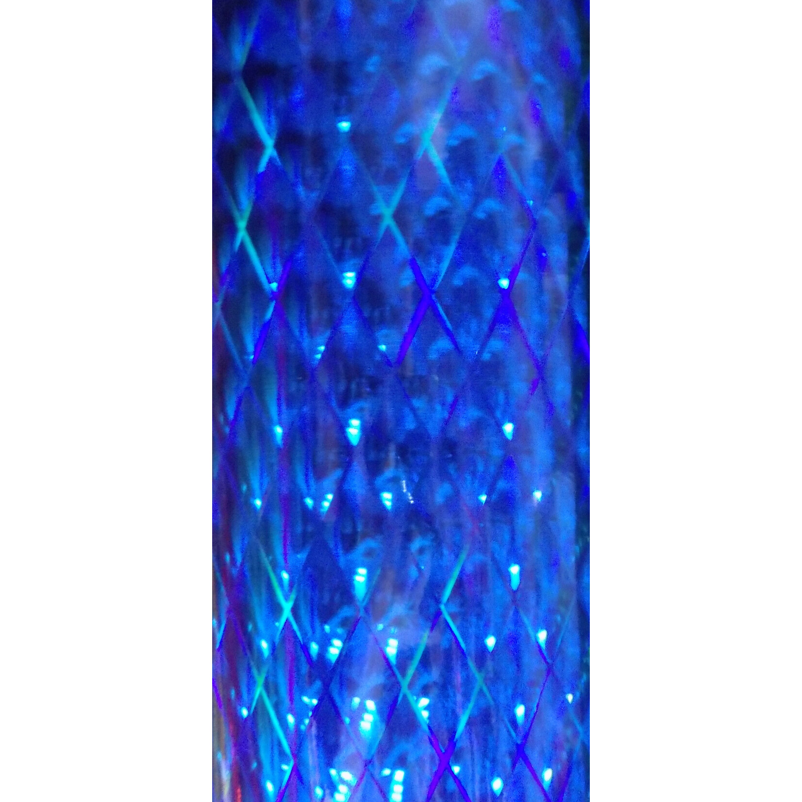 Adhesive Foil 24 Inches Diamond Blue