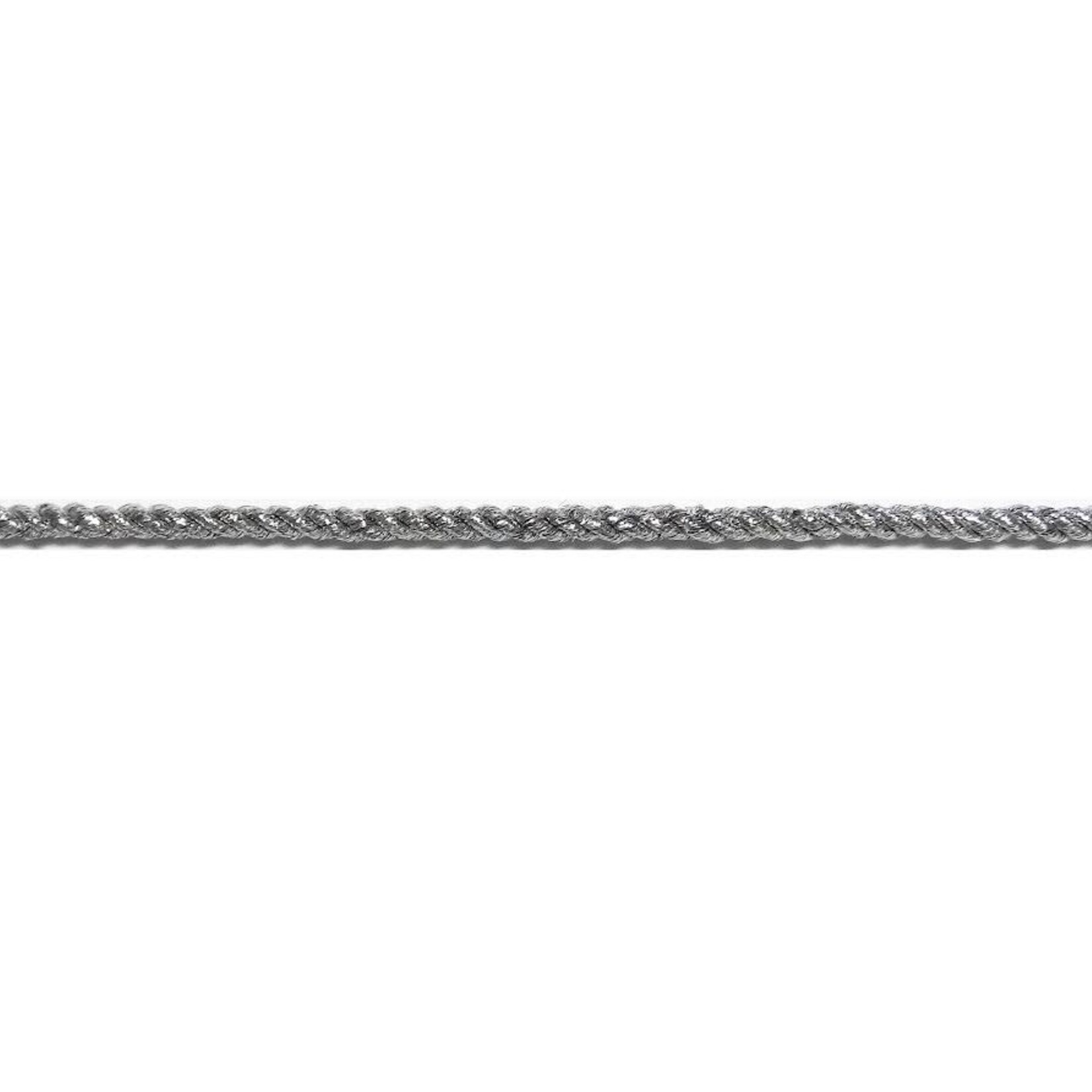 Twist Cord D Metallic - Silver