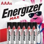 Energizer Battery 6's AAA