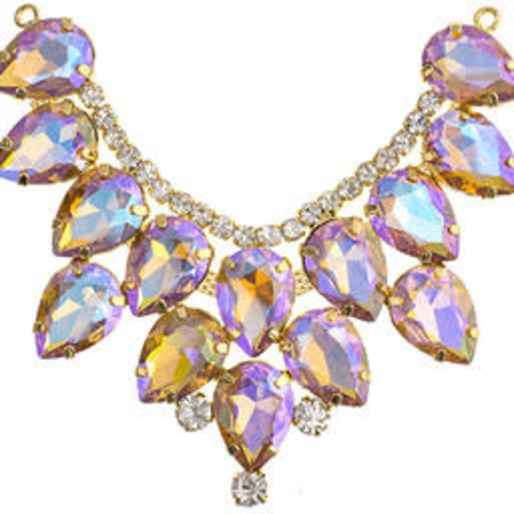 Crystal Motifs Embellishments 9cm Drop