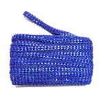 Fancy Lazer Straw Braid 36yards Royal Blue