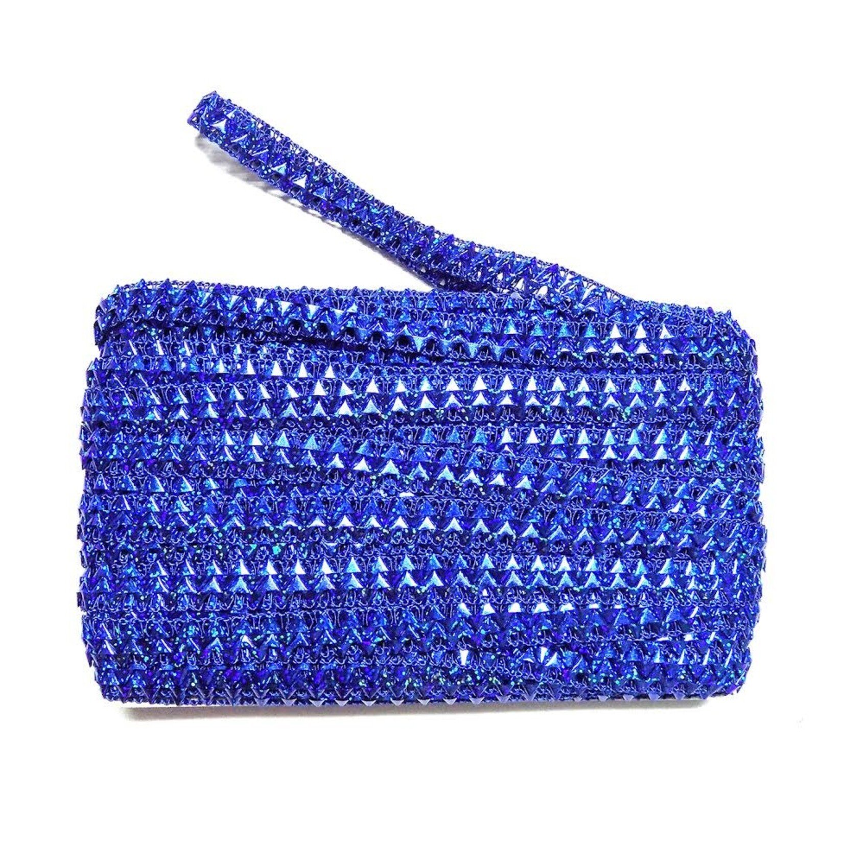 Fancy Lazer Straw Braid 36yards Royal Blue