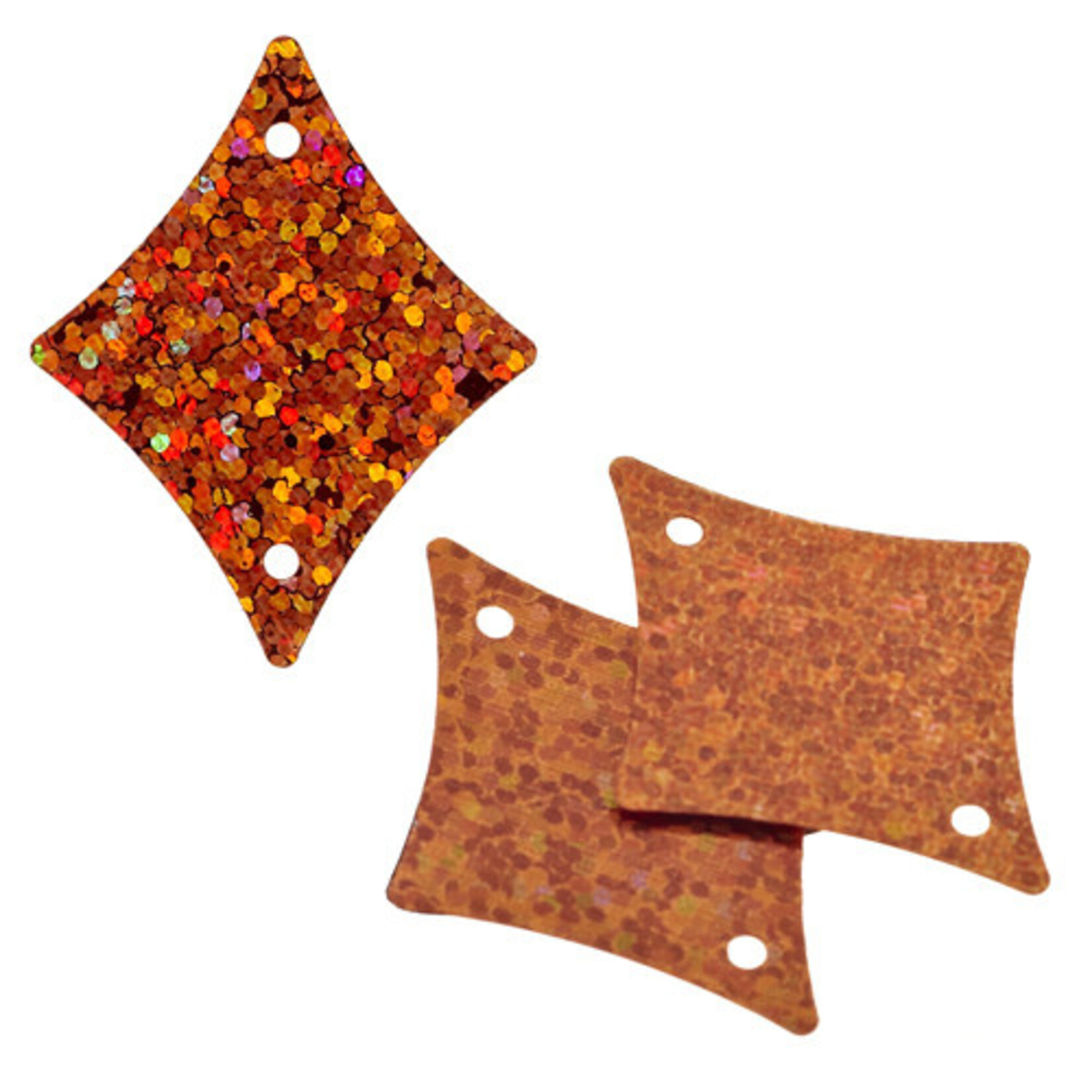 Lazer Sequin 29x36mm Diamond 100 grams