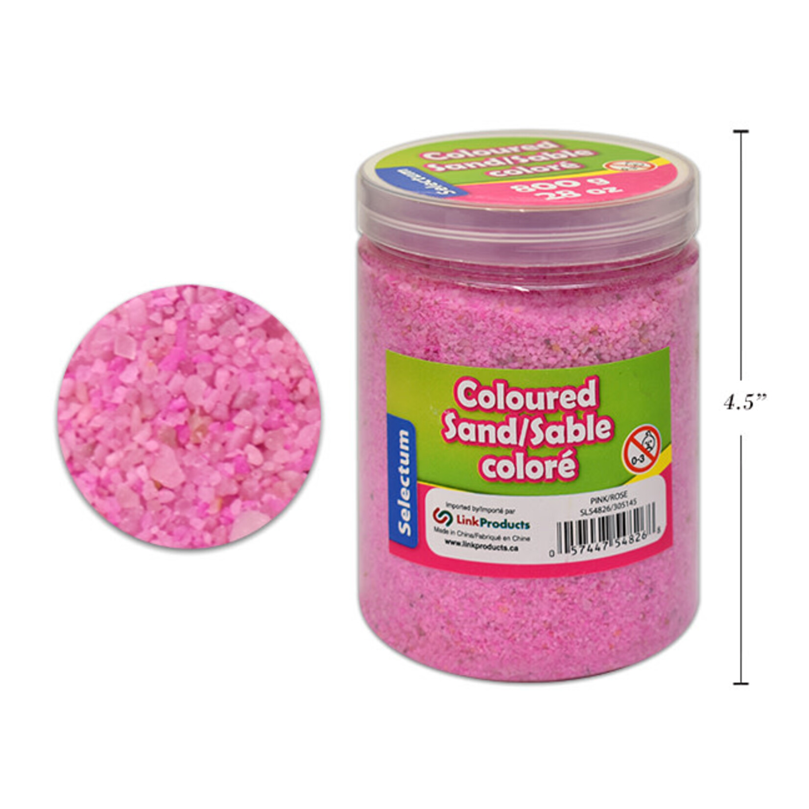 Coloured Sand Pink 800Grams(28oz)