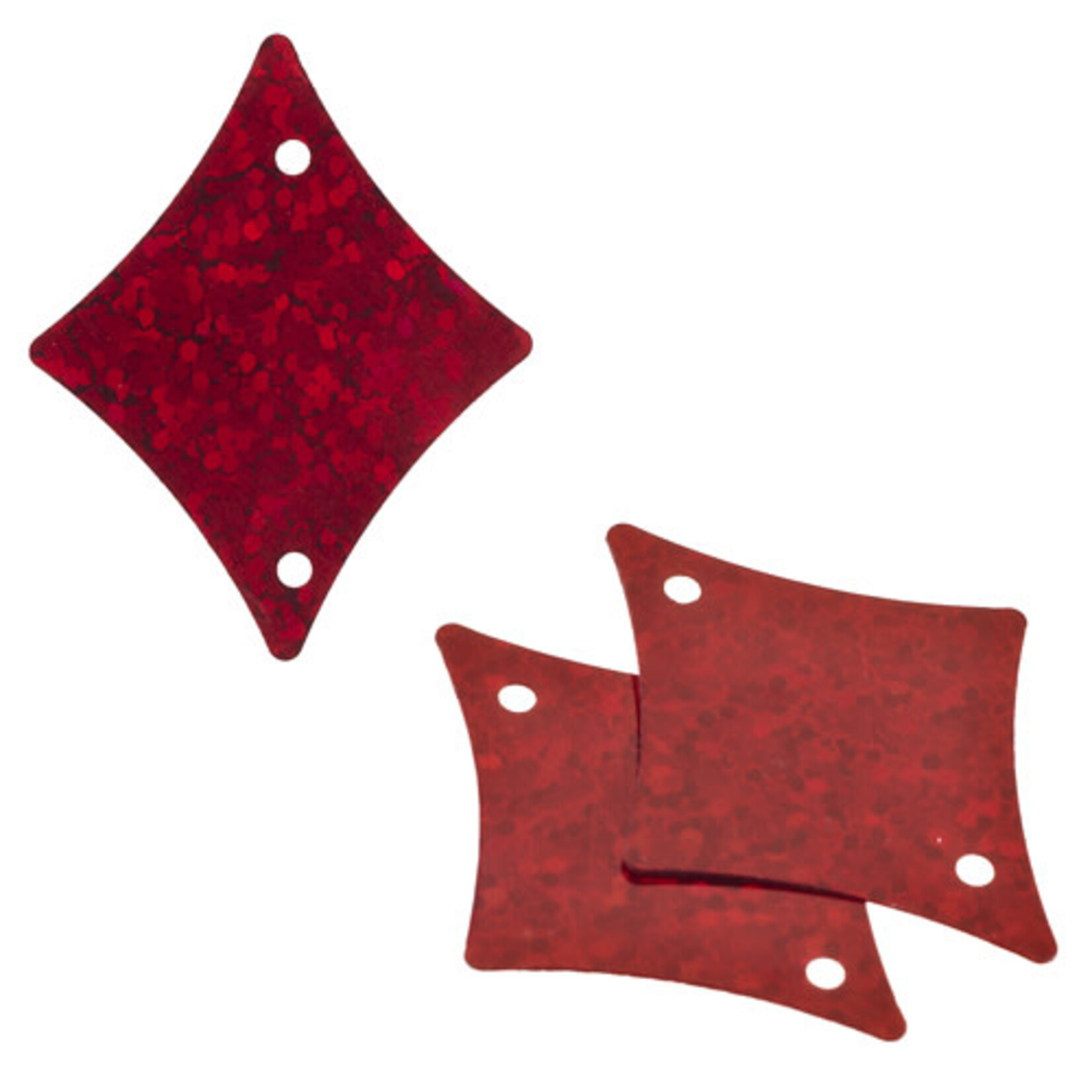 Lazer Sequin 29x36mm Diamond 50 pieces