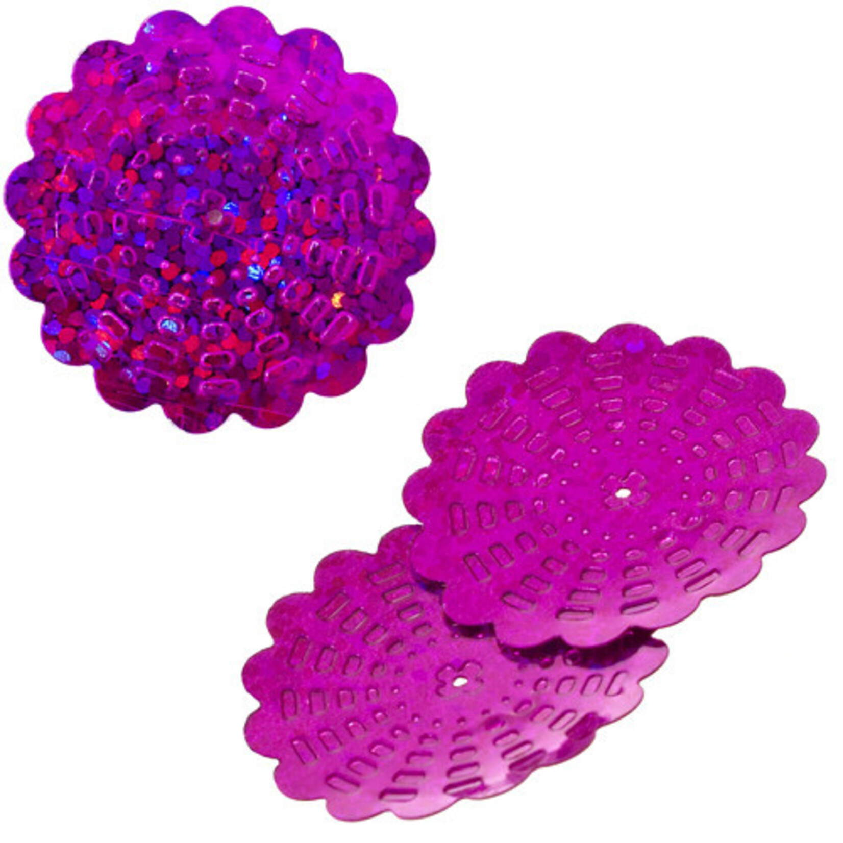 Sequins Hologram 29mm With Hole Flower (100 grams)