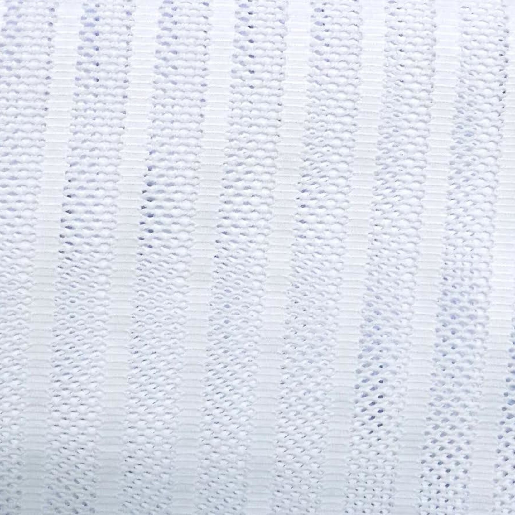 Stretched Mesh Patterned White
