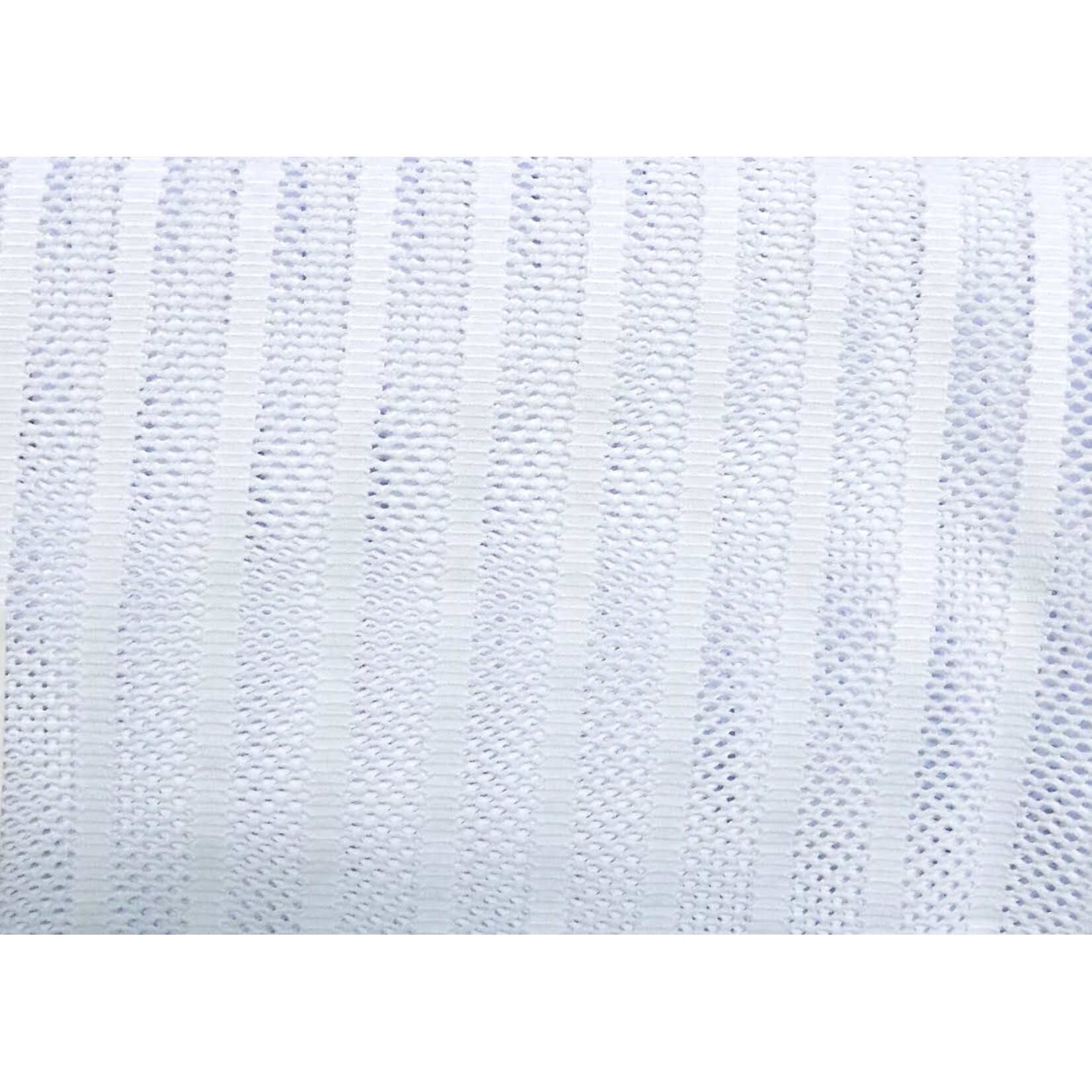Stretched Mesh Patterned White