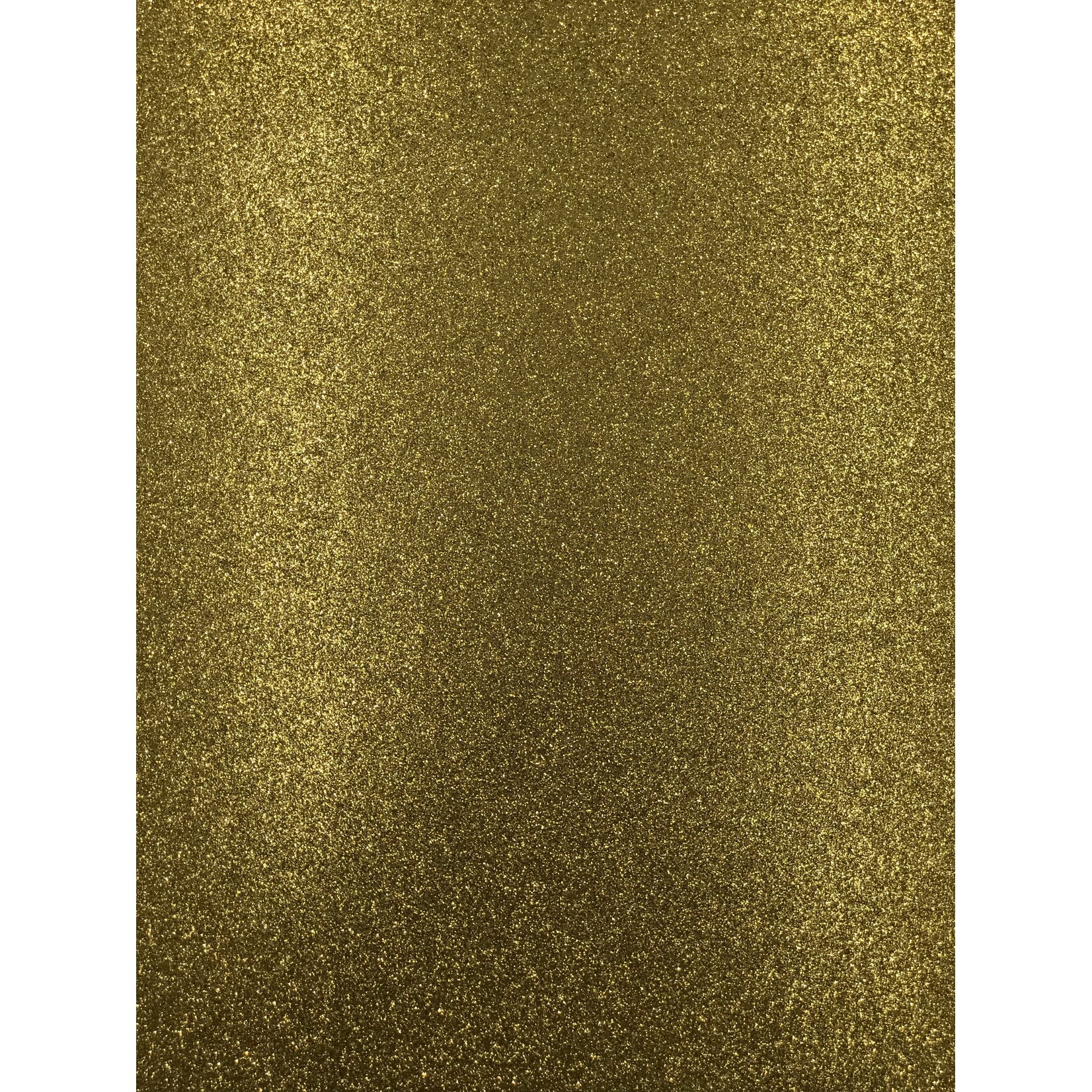 Glitter Card Stock 360 GSM 19 5/8 x 27 1/2 Inches Dark Gold